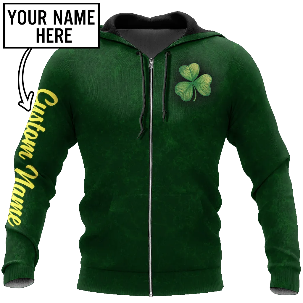 3D All Over Print Shamrock Patrick's Day Shirt, Customized 3D Shirt For Men Women, Shamrock Shirt