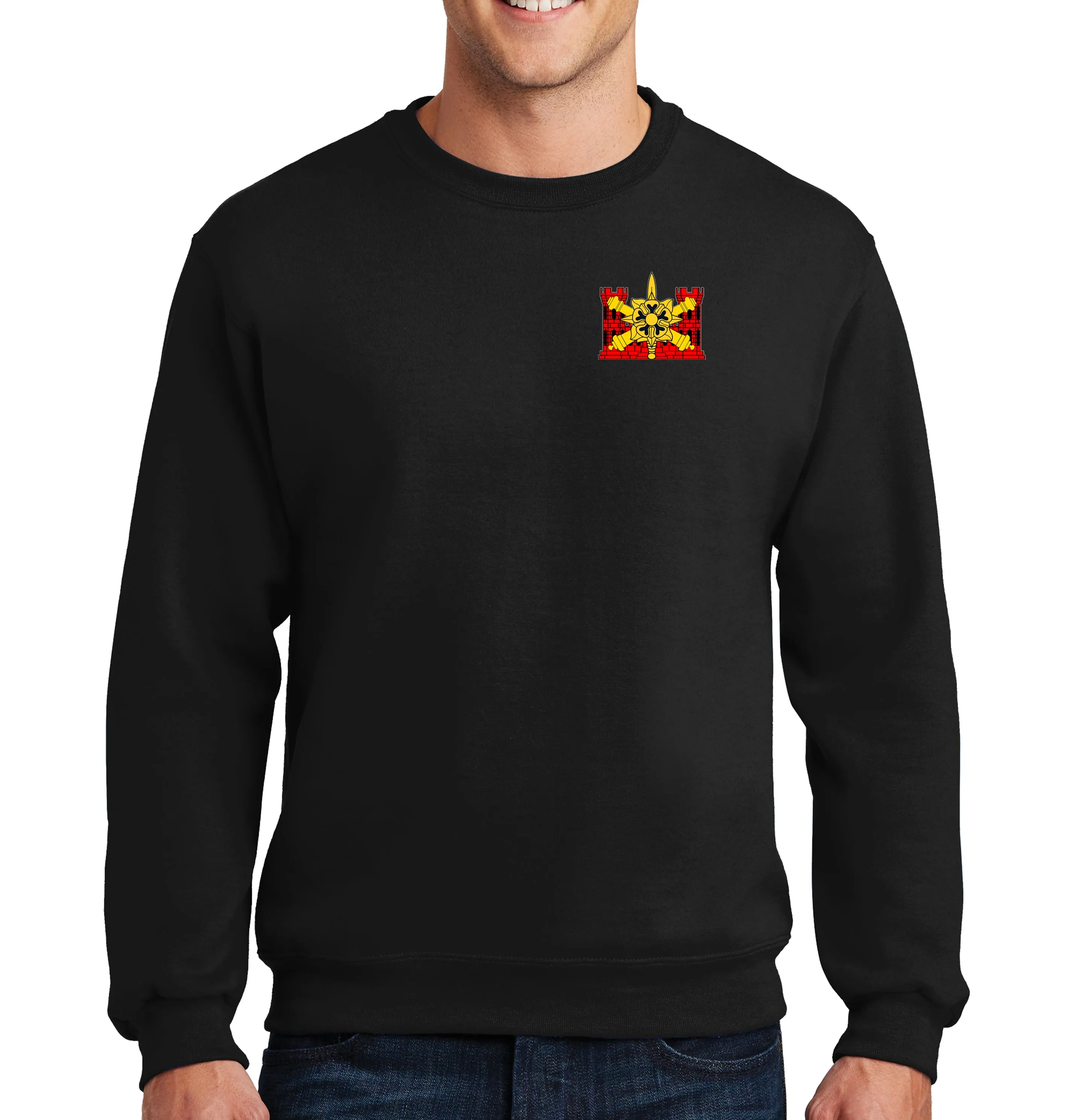 75 FAR Crewneck Unisex Sweatshirt. This shirt IS approved for PT.