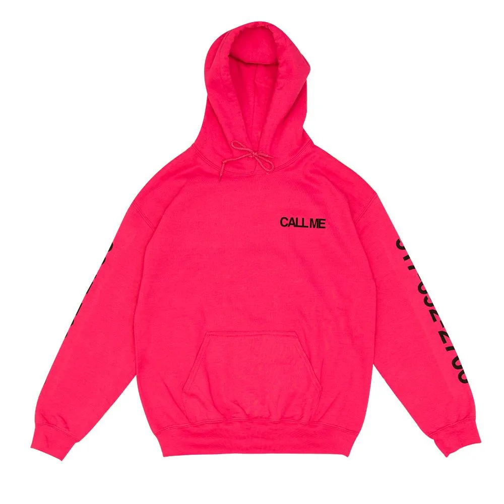 917 Eyes Dialtone Hoodie Pink