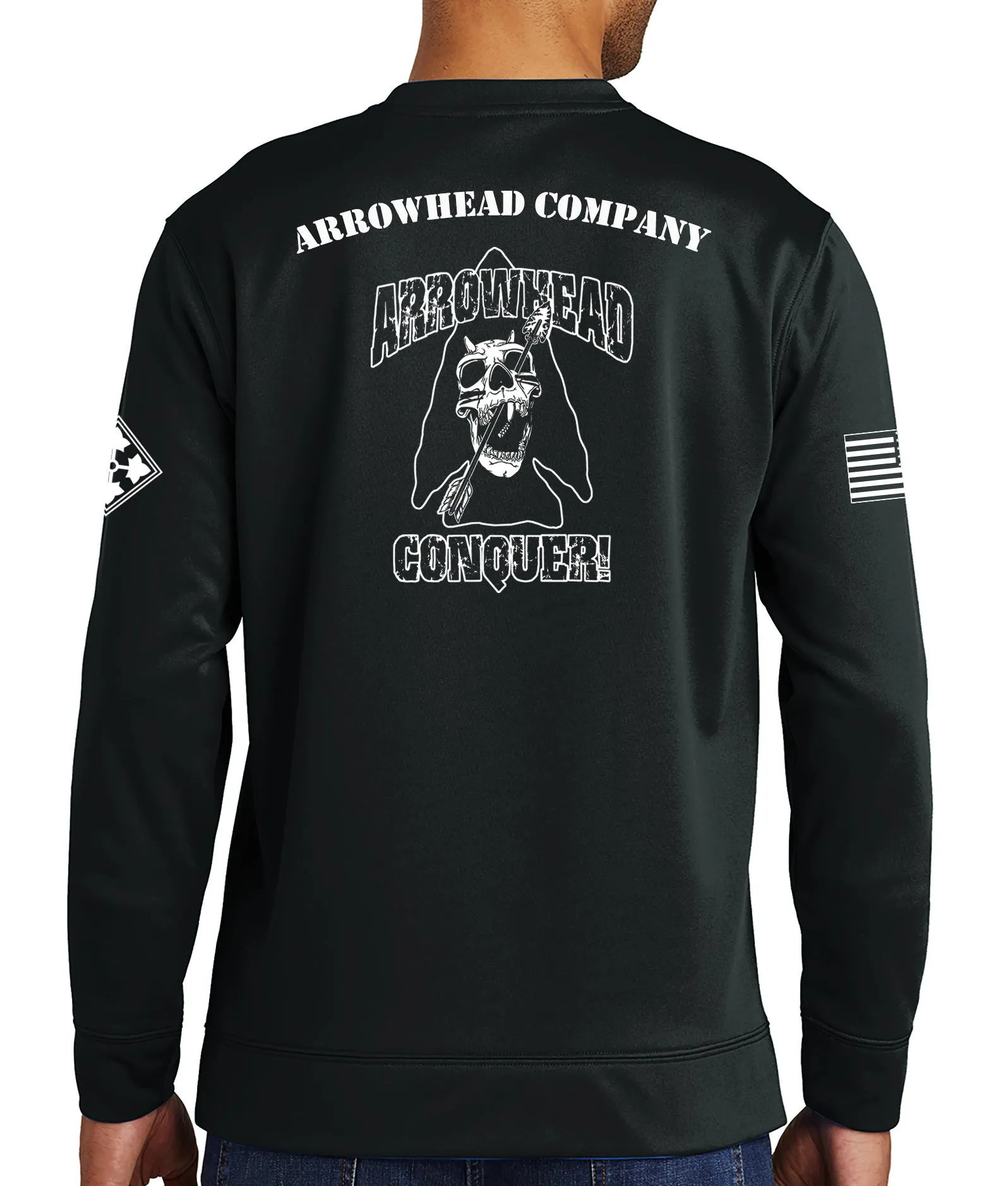 A Co Polyester Crewneck Unisex Sweatshirt. This shirt IS approved for PT.