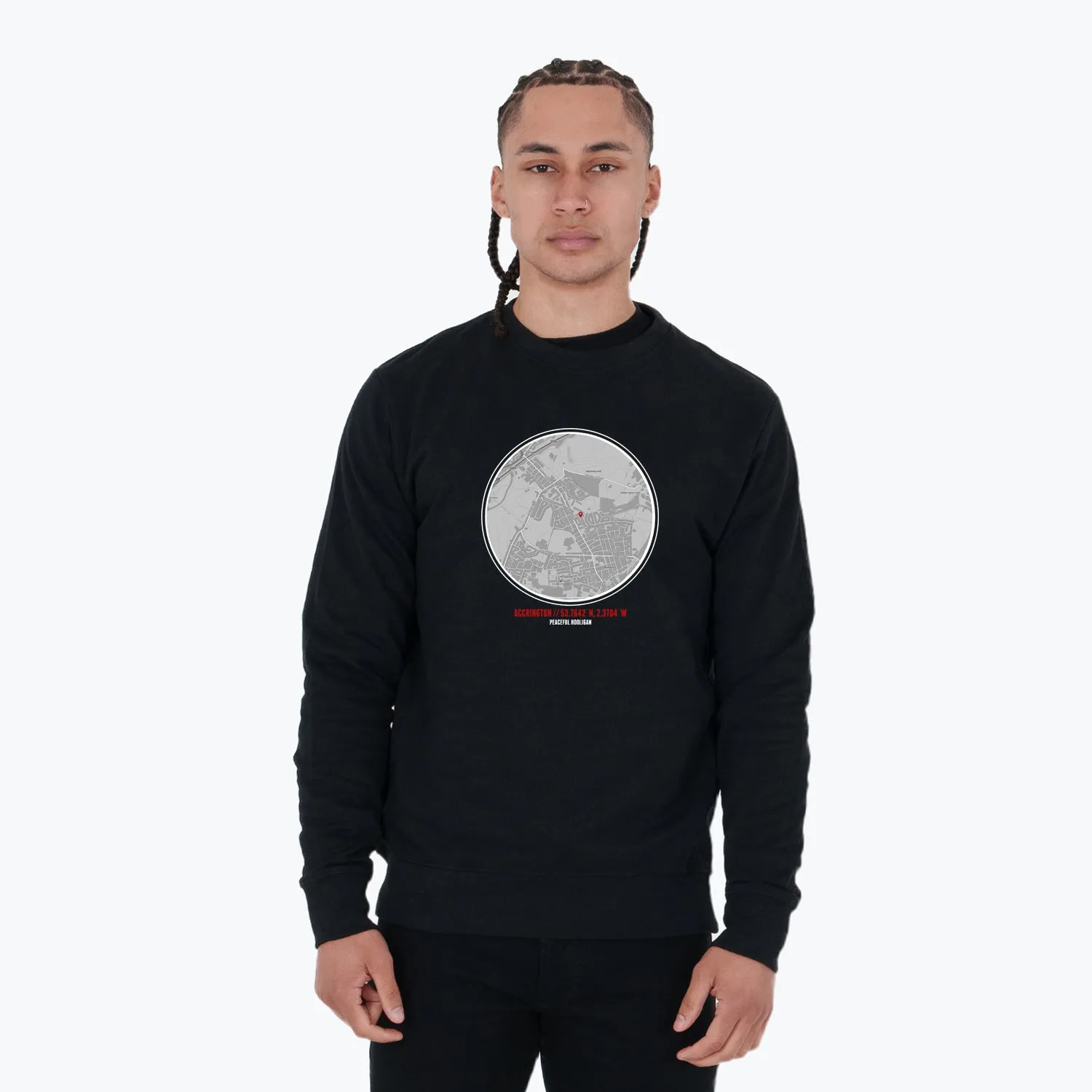 Accrington Stanley Location Sweatshirt Black