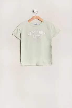 AERO Girls' Aéropostale New York City Graphic Tee