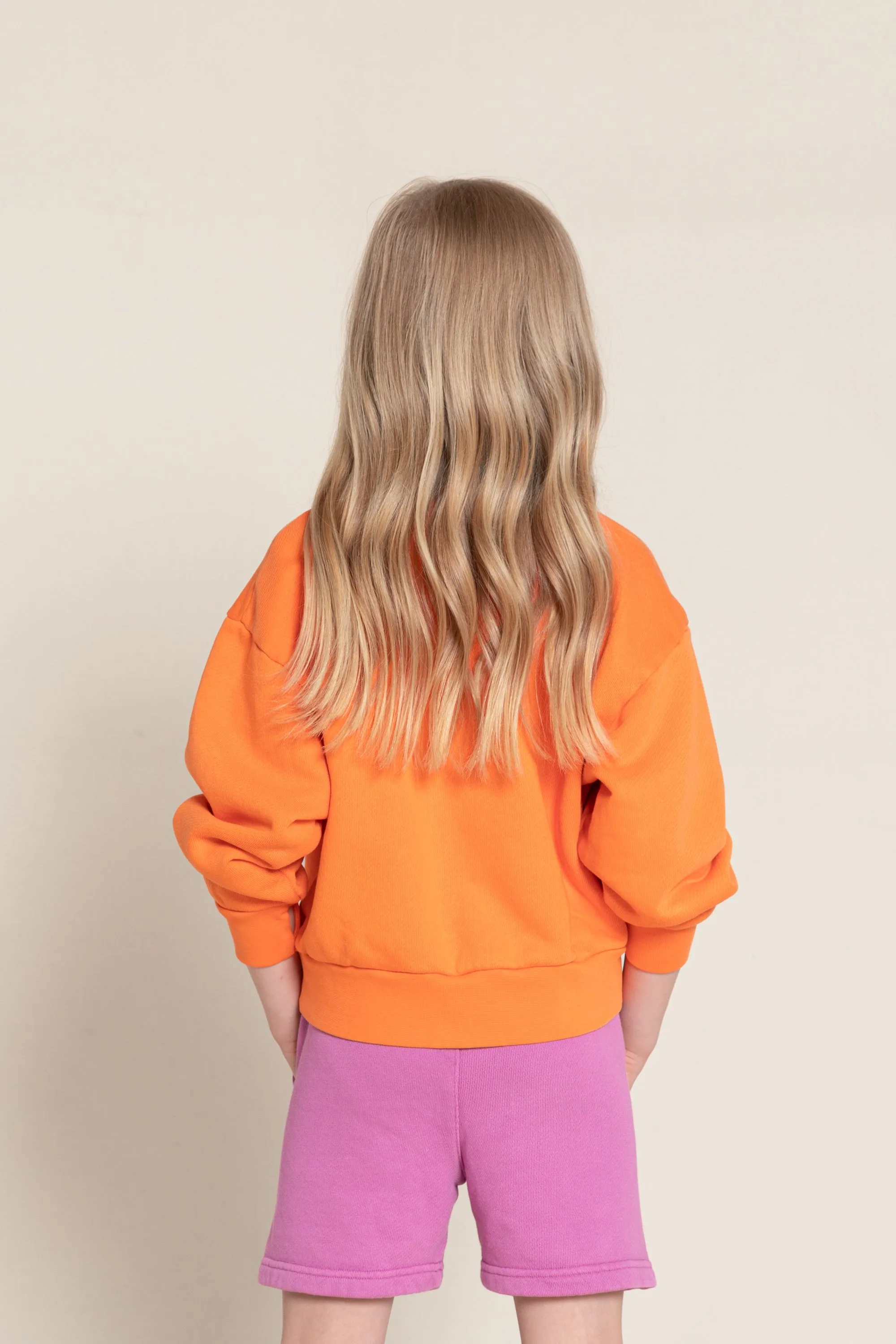 ALMA Soft Orange - Crew Neck Sweatshirt