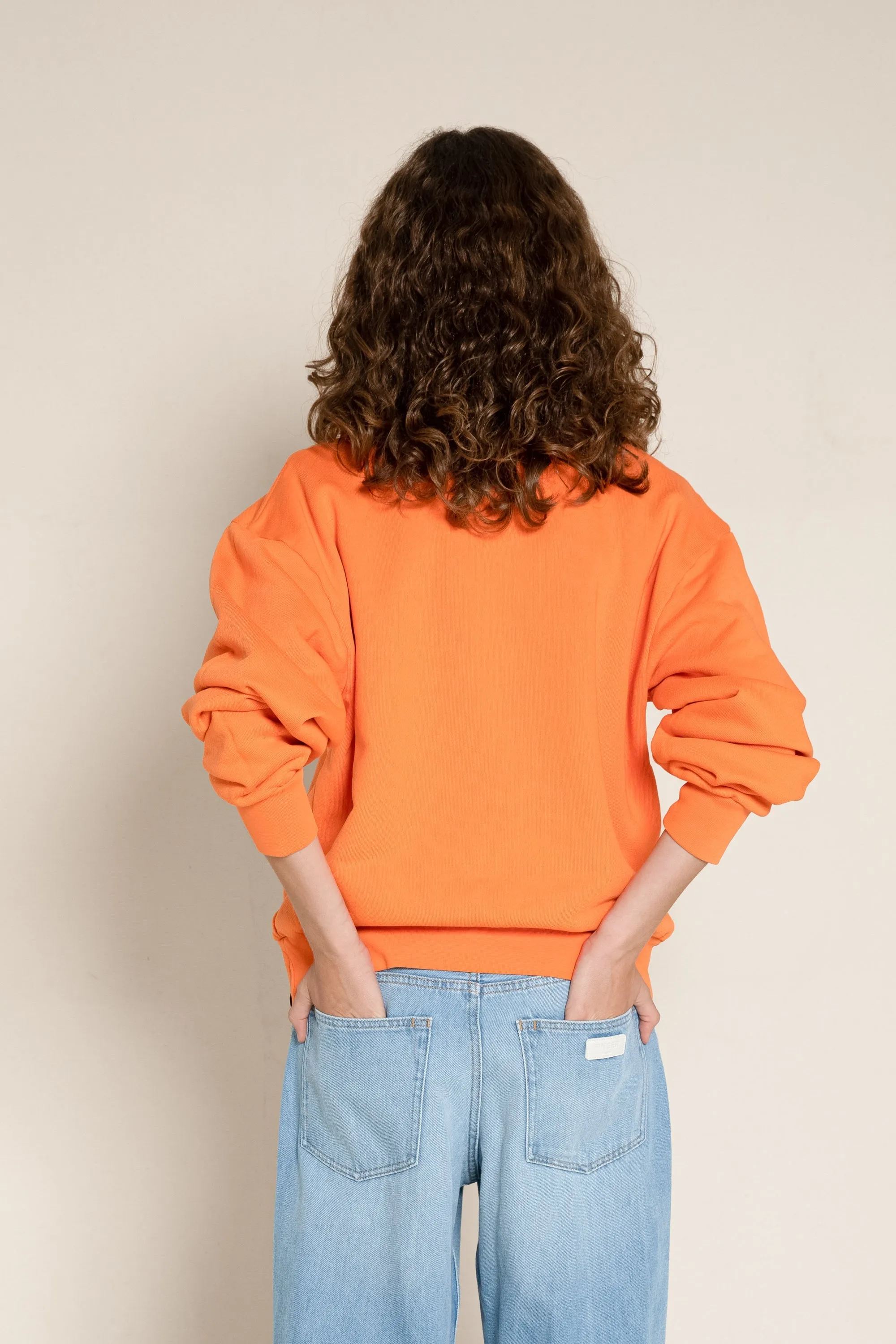 ALMA Soft Orange - Crew Neck Sweatshirt