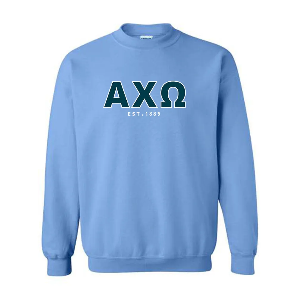 Alpha Chi Omega Basic Blues Sweatshirt