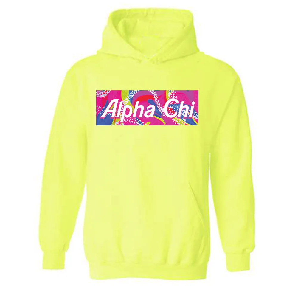 Alpha Chi Omega Dream Skater Hooded Sweatshirt