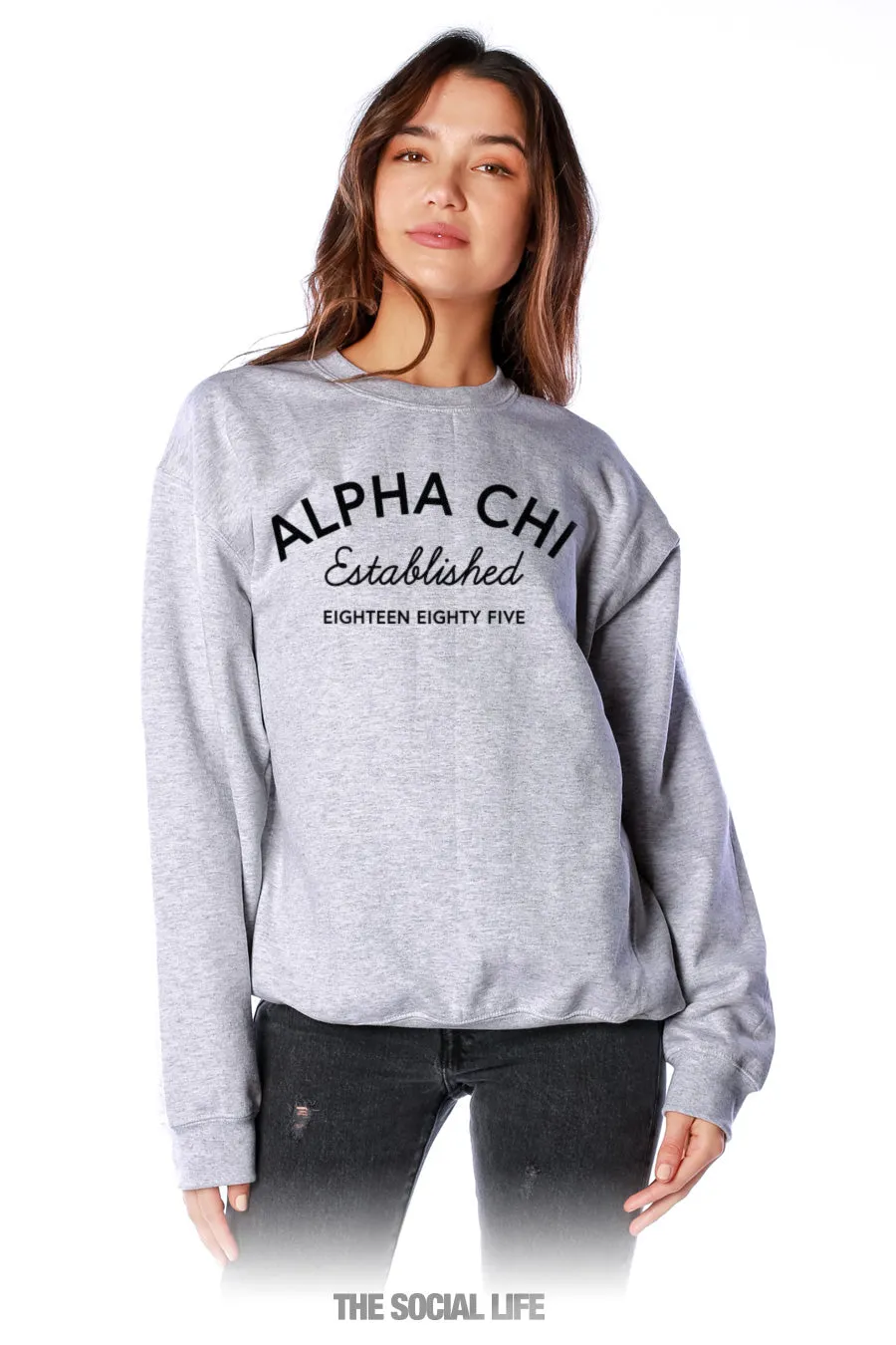 Alpha Chi Omega Standard Crewneck