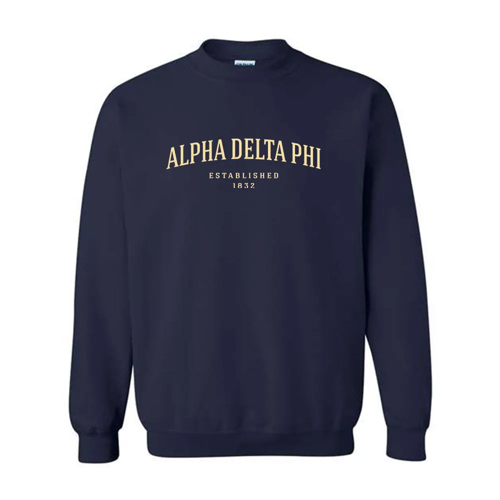 Alpha Delta Phi Ivy League Crewneck Sweatshirt