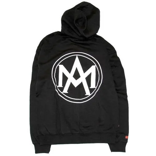 AM Aftermidnight NYC Zip Hooded Sweatshirt Black