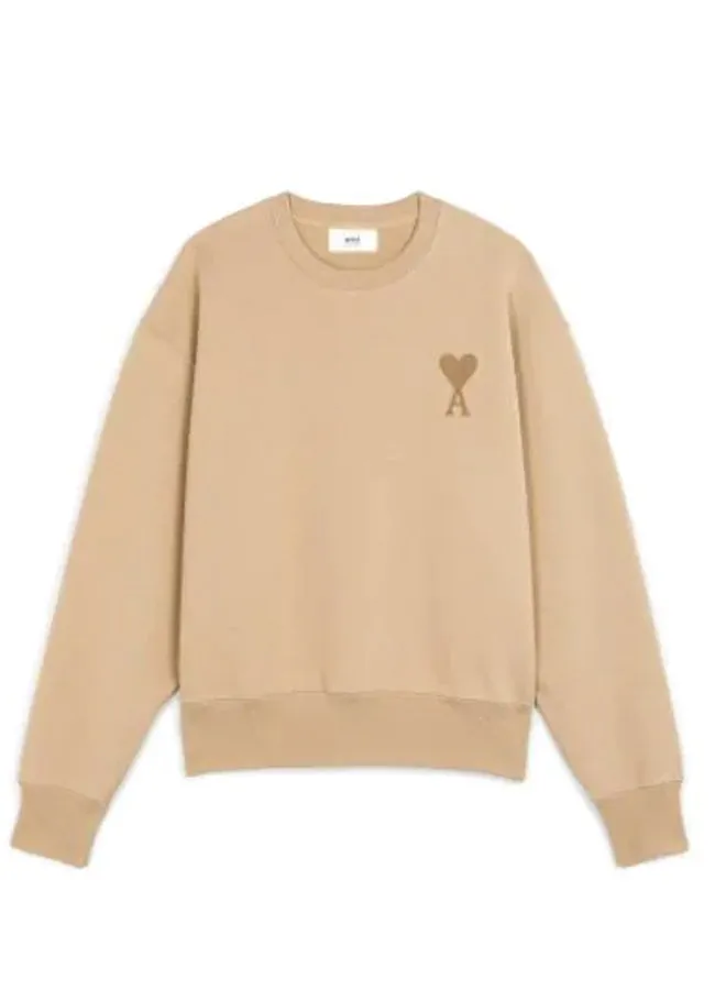 ami Paris Tonal Ami De Coeur Embroidery Sweatshirt A21HJ028.747