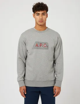 A.P.C. James Sweatshirt - Grey Heather