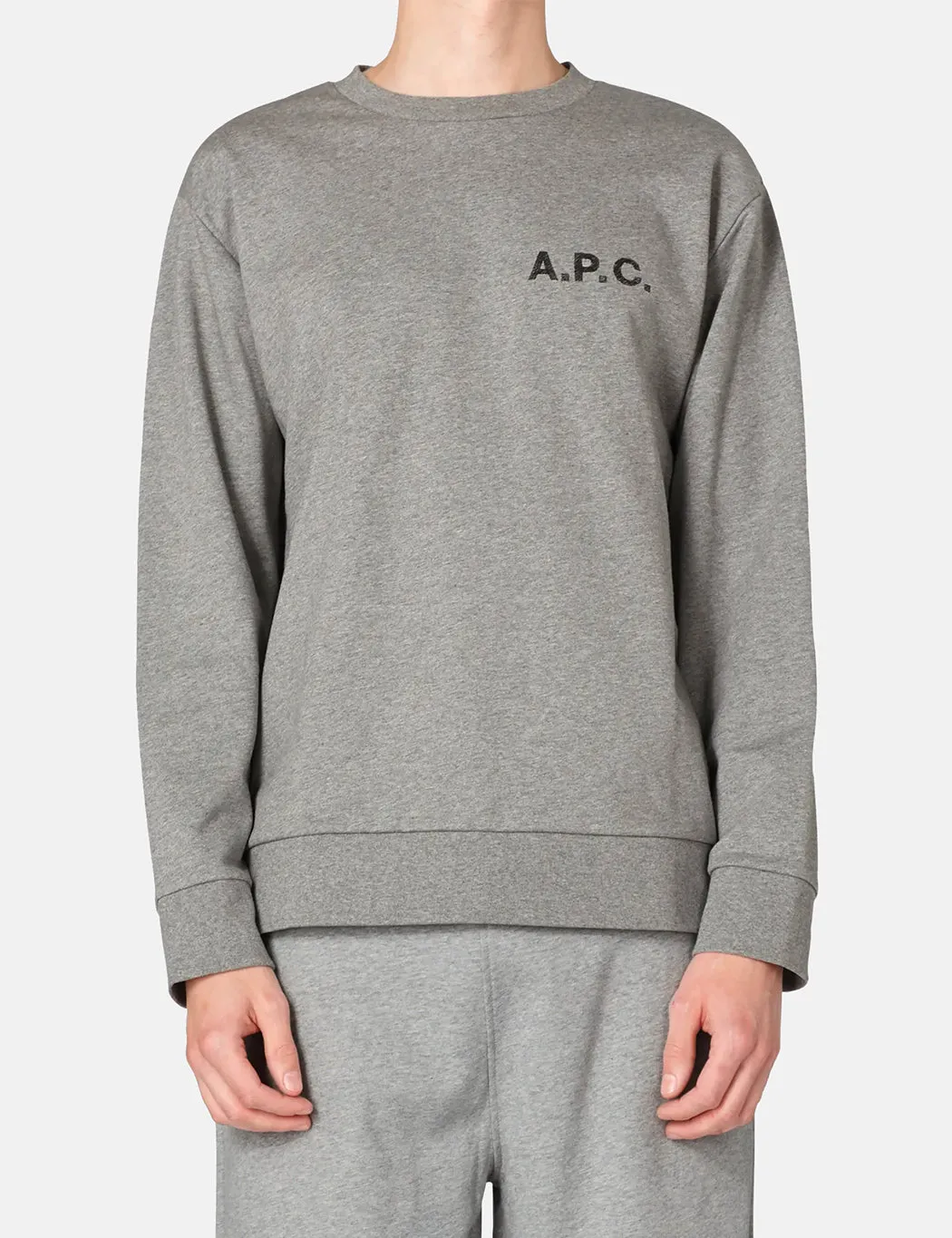 A.P.C. Jimmy Sweatshirt - Grey Heather