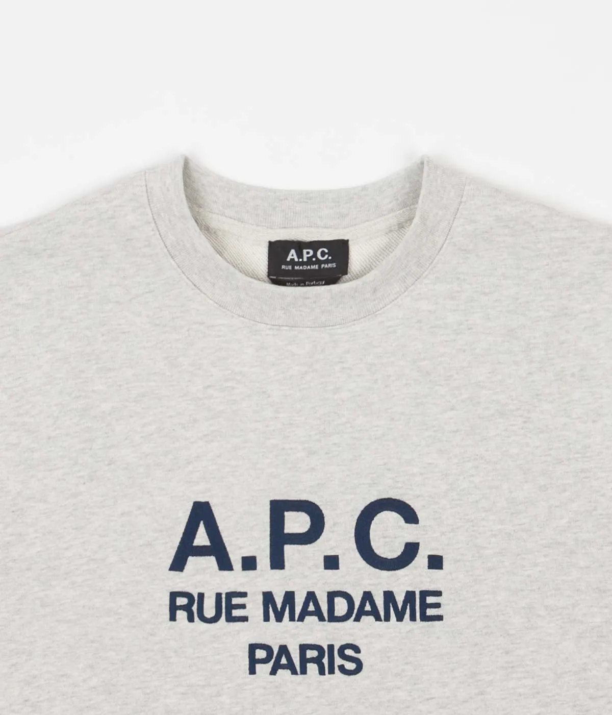 A.P.C. Rufus Crewneck Sweatshirt - Heather Ecru