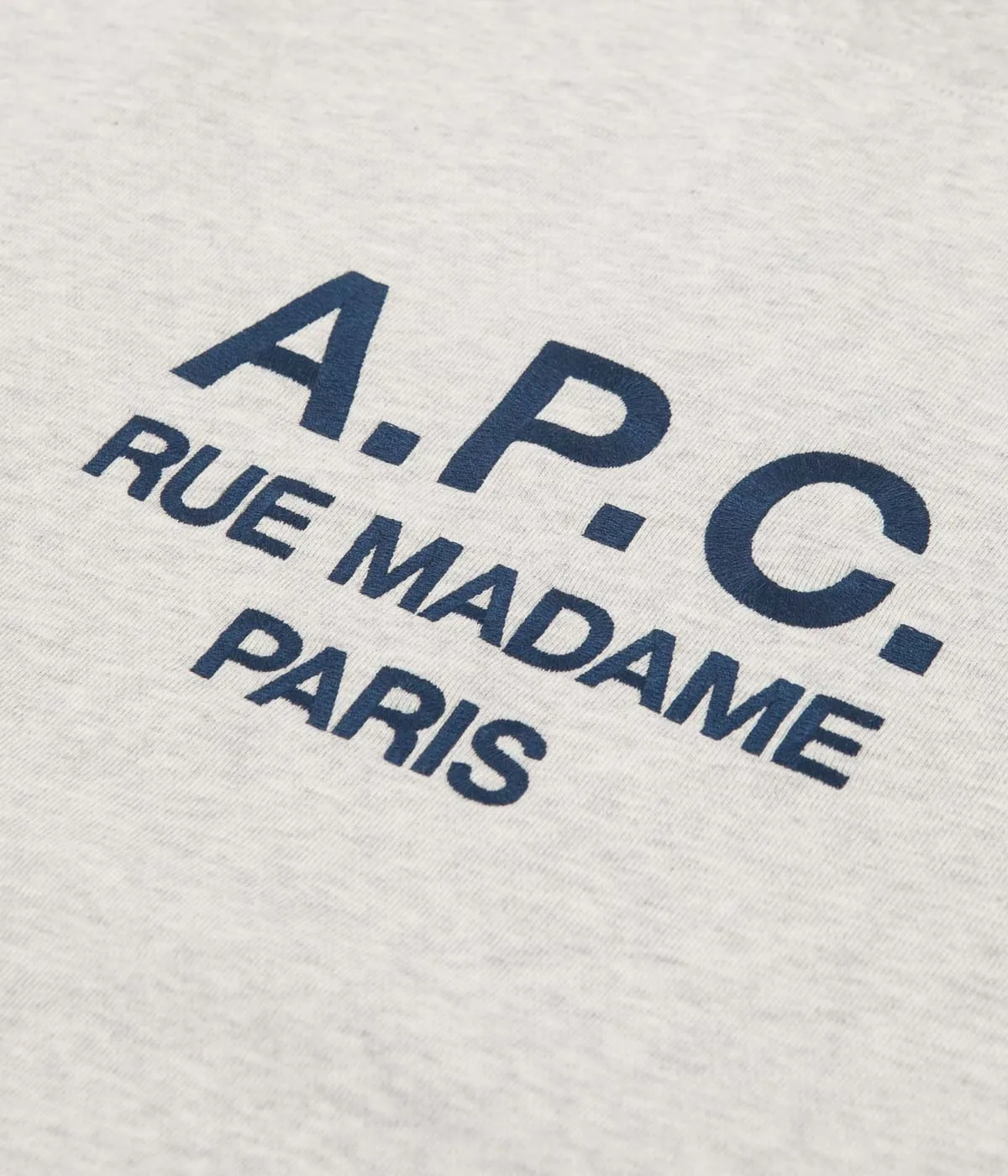 A.P.C. Rufus Crewneck Sweatshirt - Heather Ecru