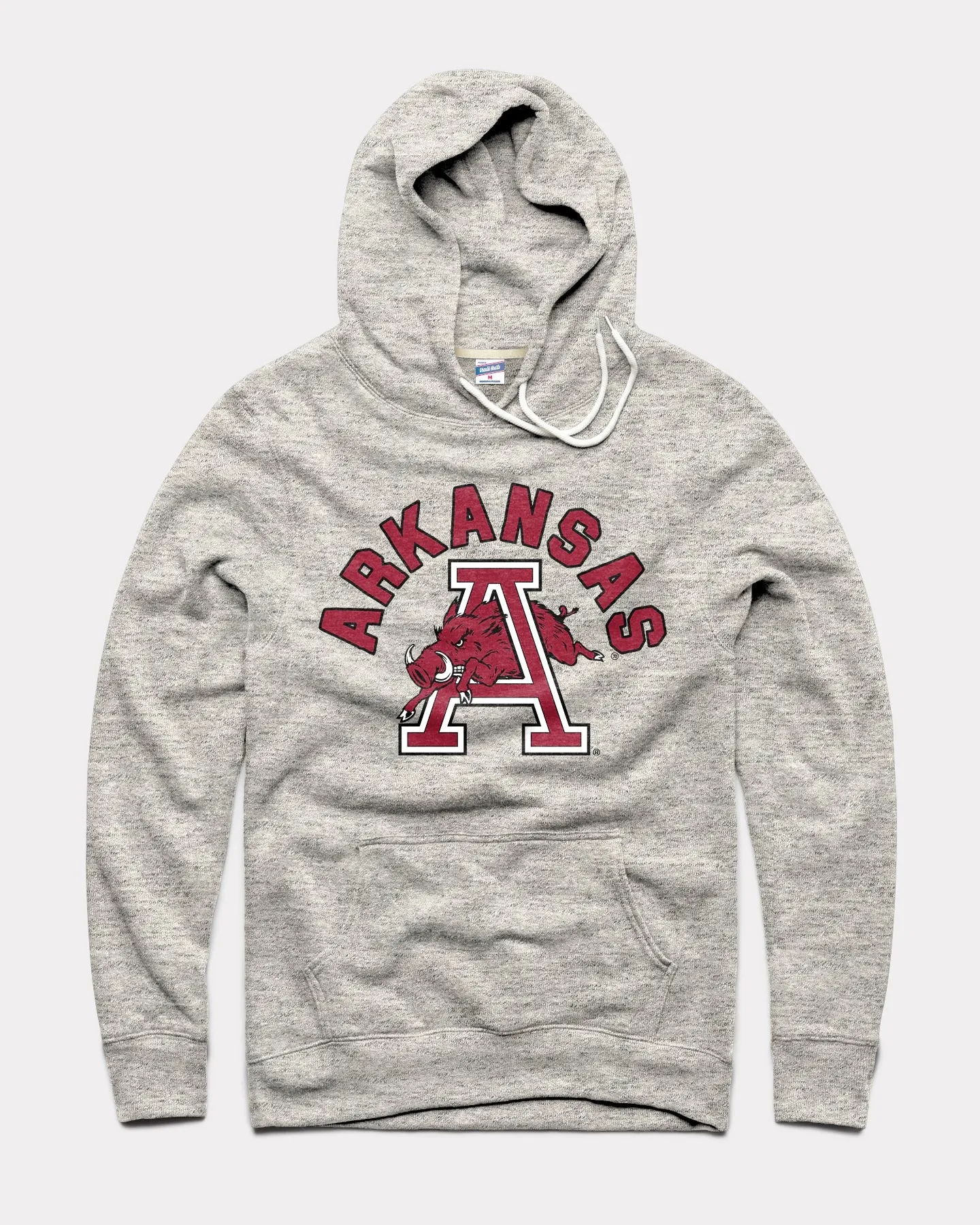 Arkansas Arch Monogram Ash Hoodie