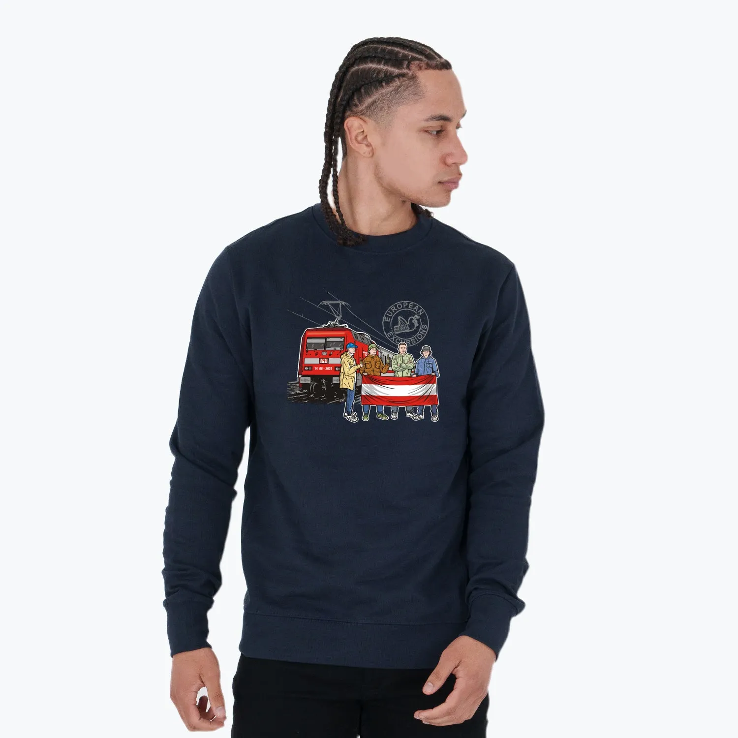 Austria Excursions Sweatshirt Navy