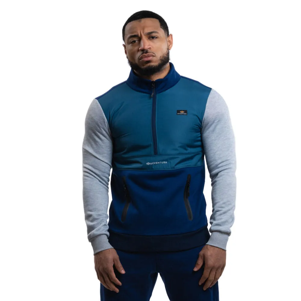 Avventura Hybrid Half-Zip | 306 - Verde Aqua