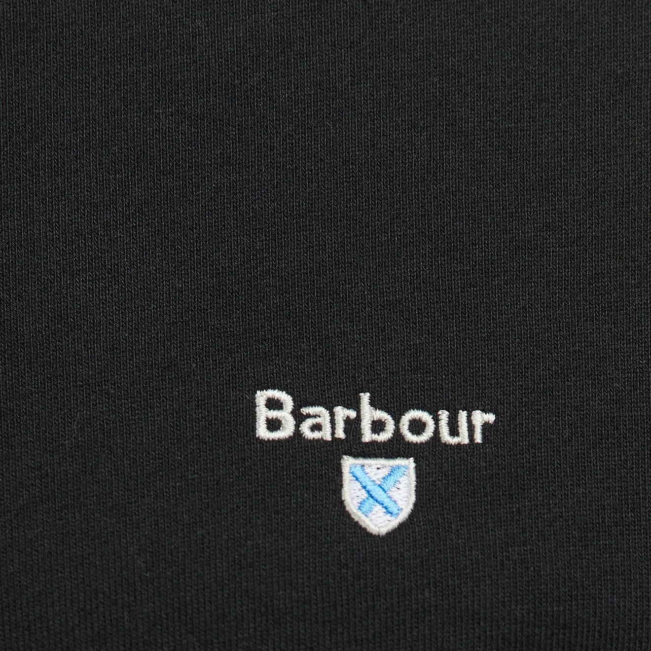 Barbour Rothley Half Zip Sweatshirt Black