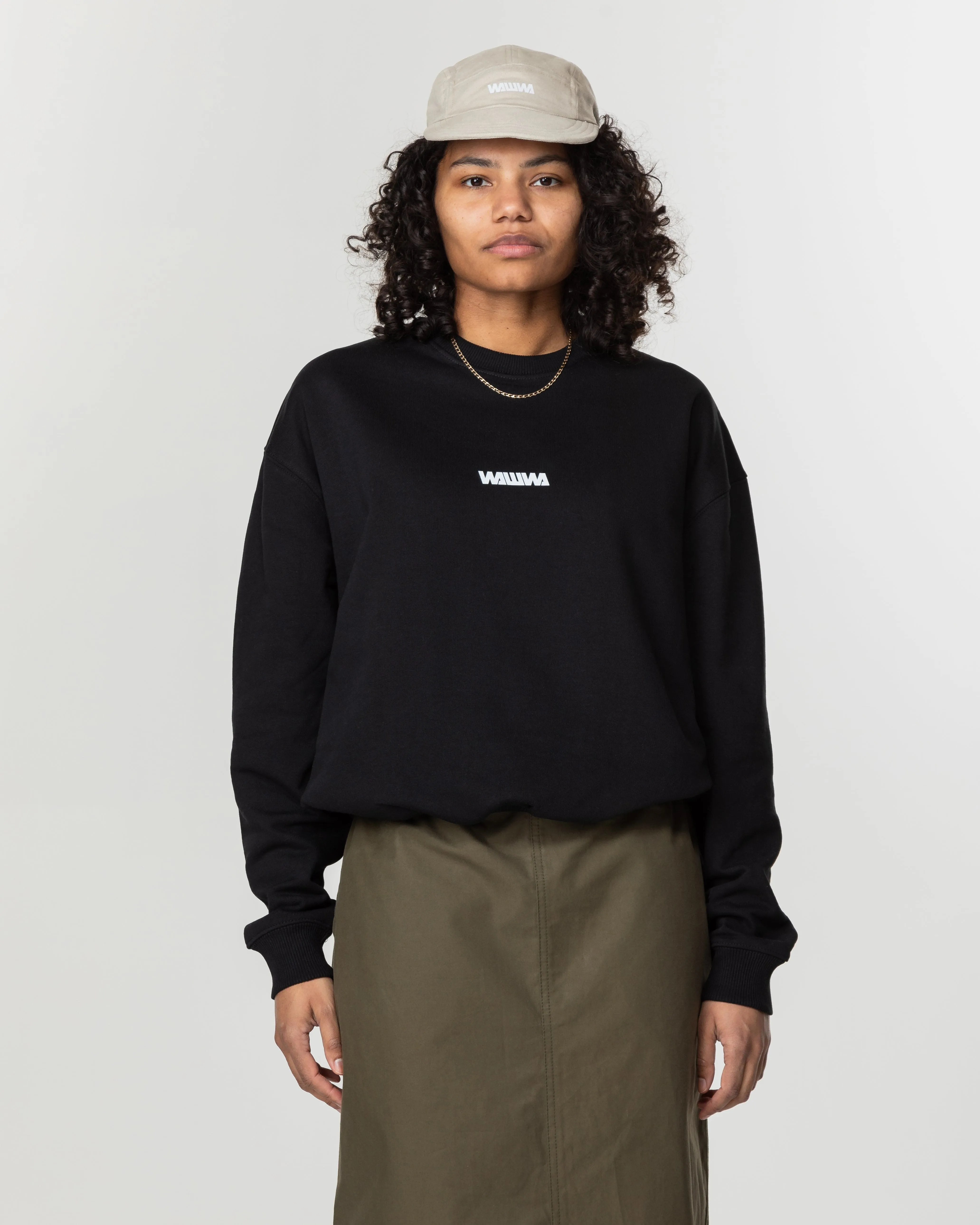 Basic Logo Sweatshirt - Black