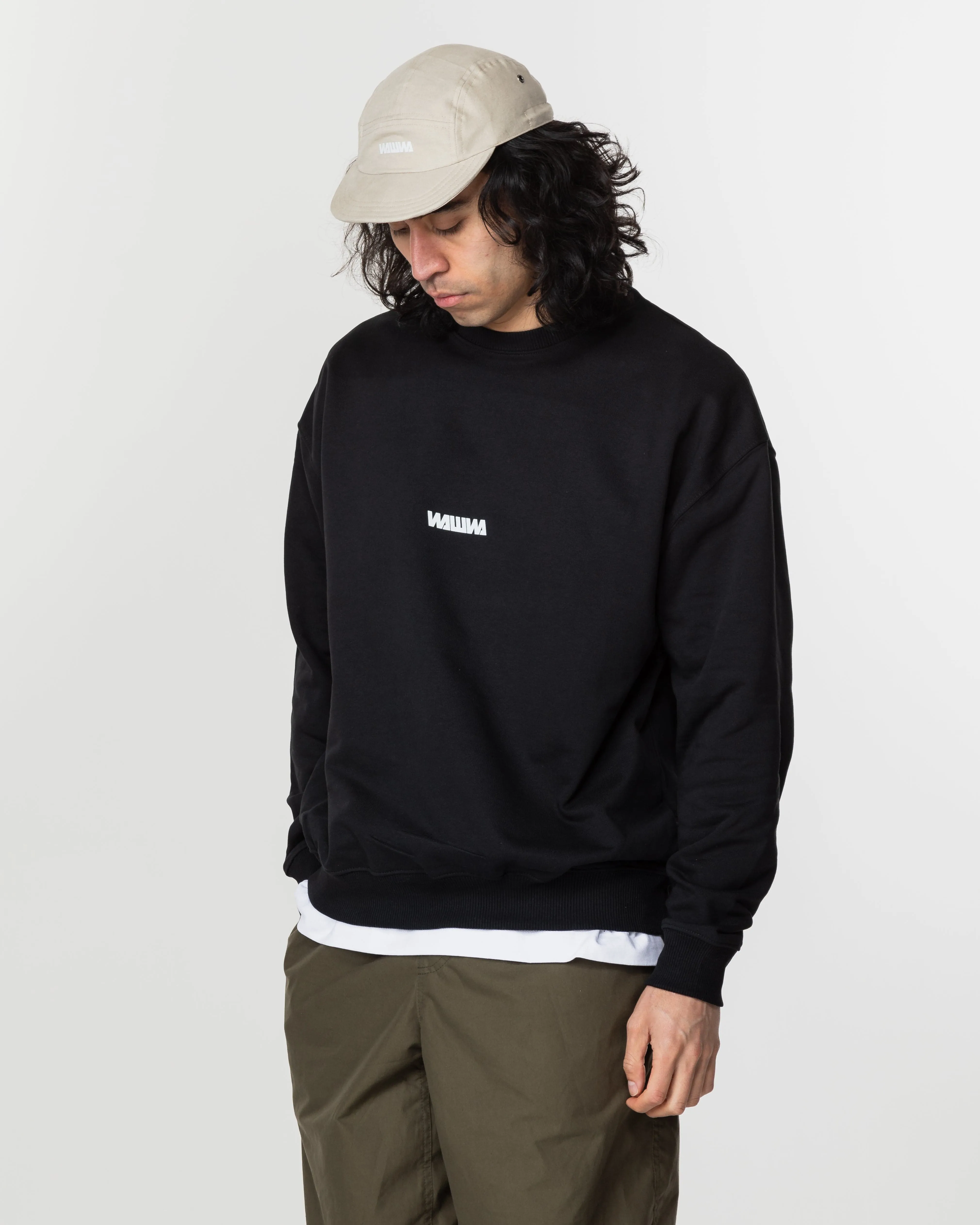 Basic Logo Sweatshirt - Black