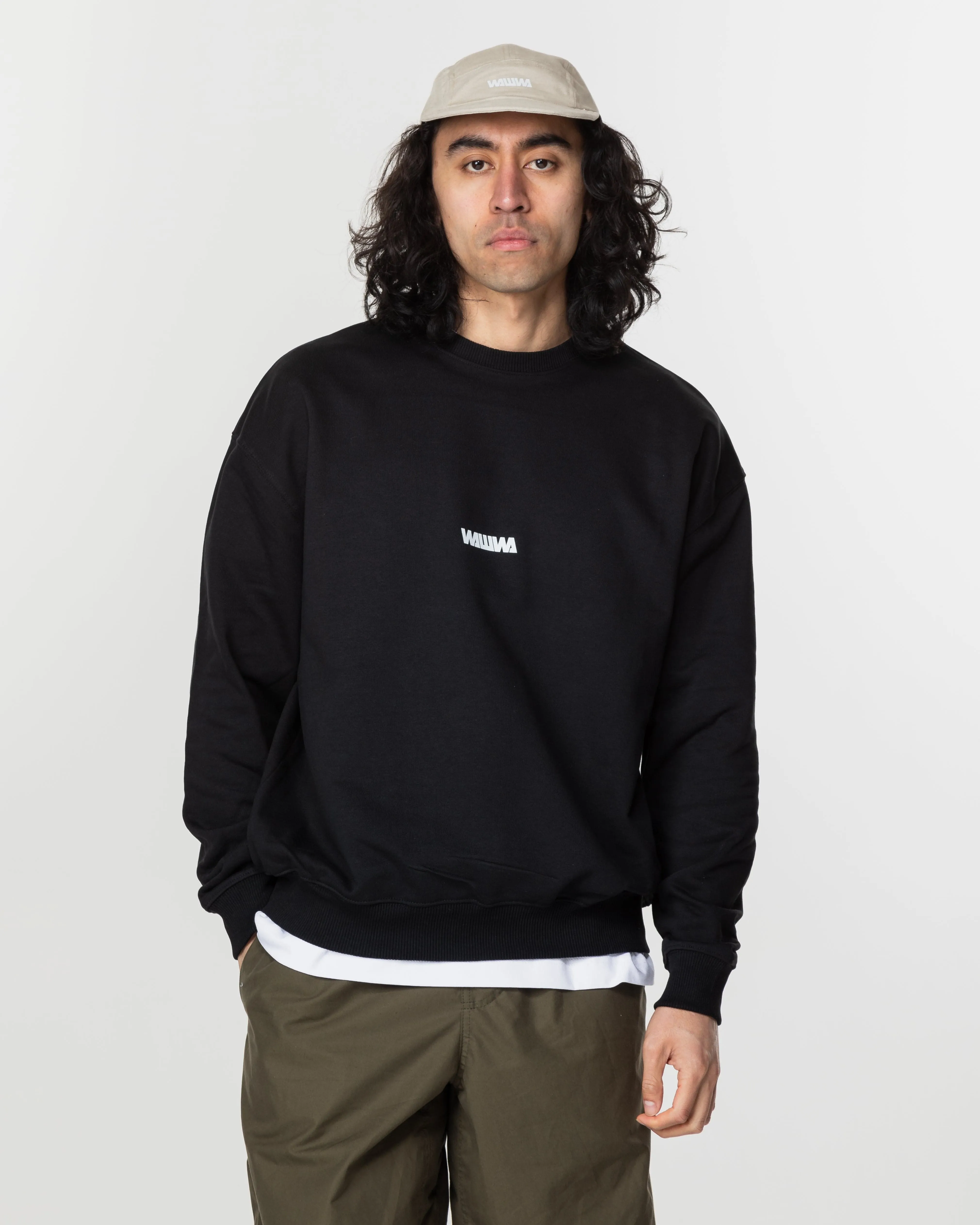 Basic Logo Sweatshirt - Black