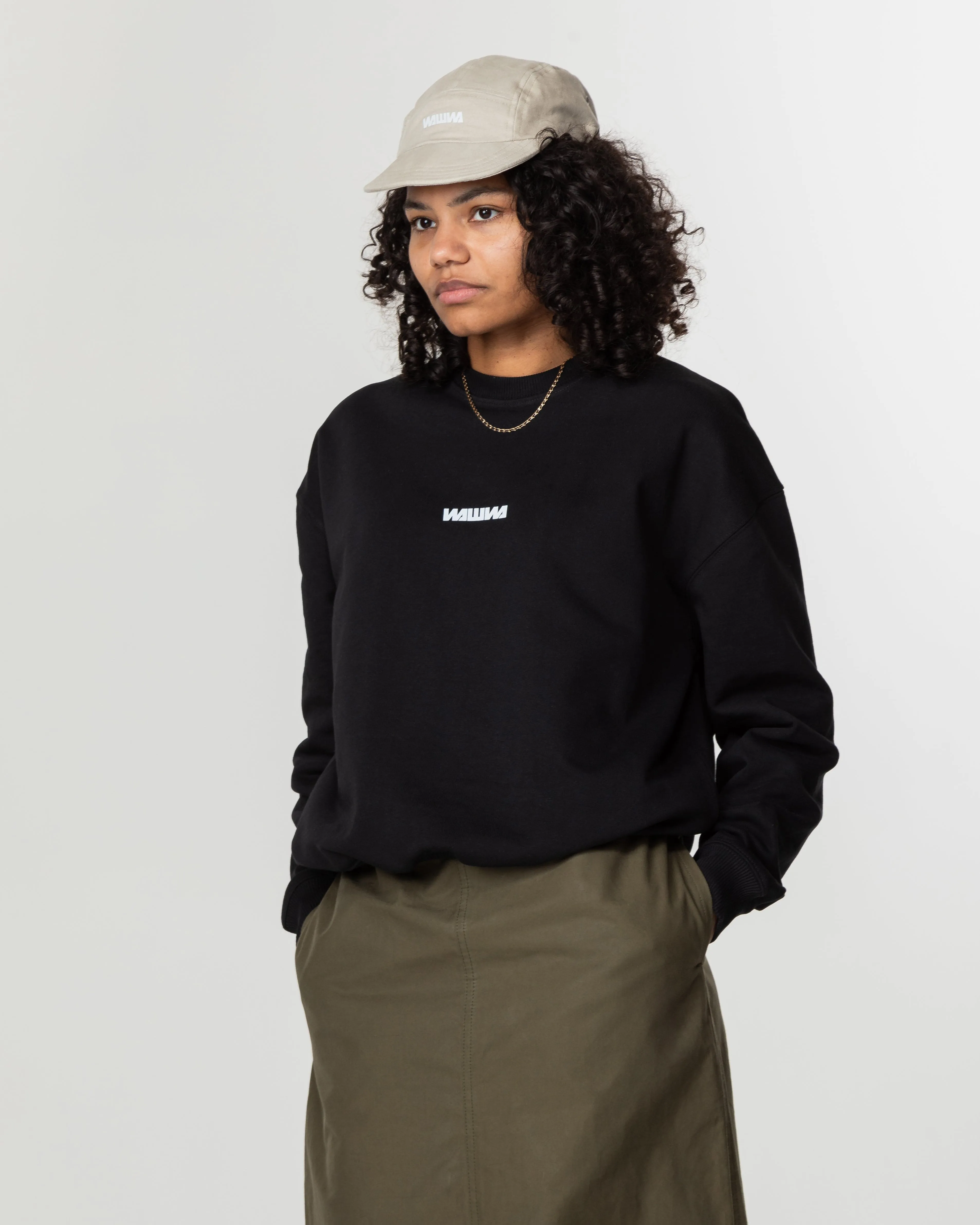 Basic Logo Sweatshirt - Black