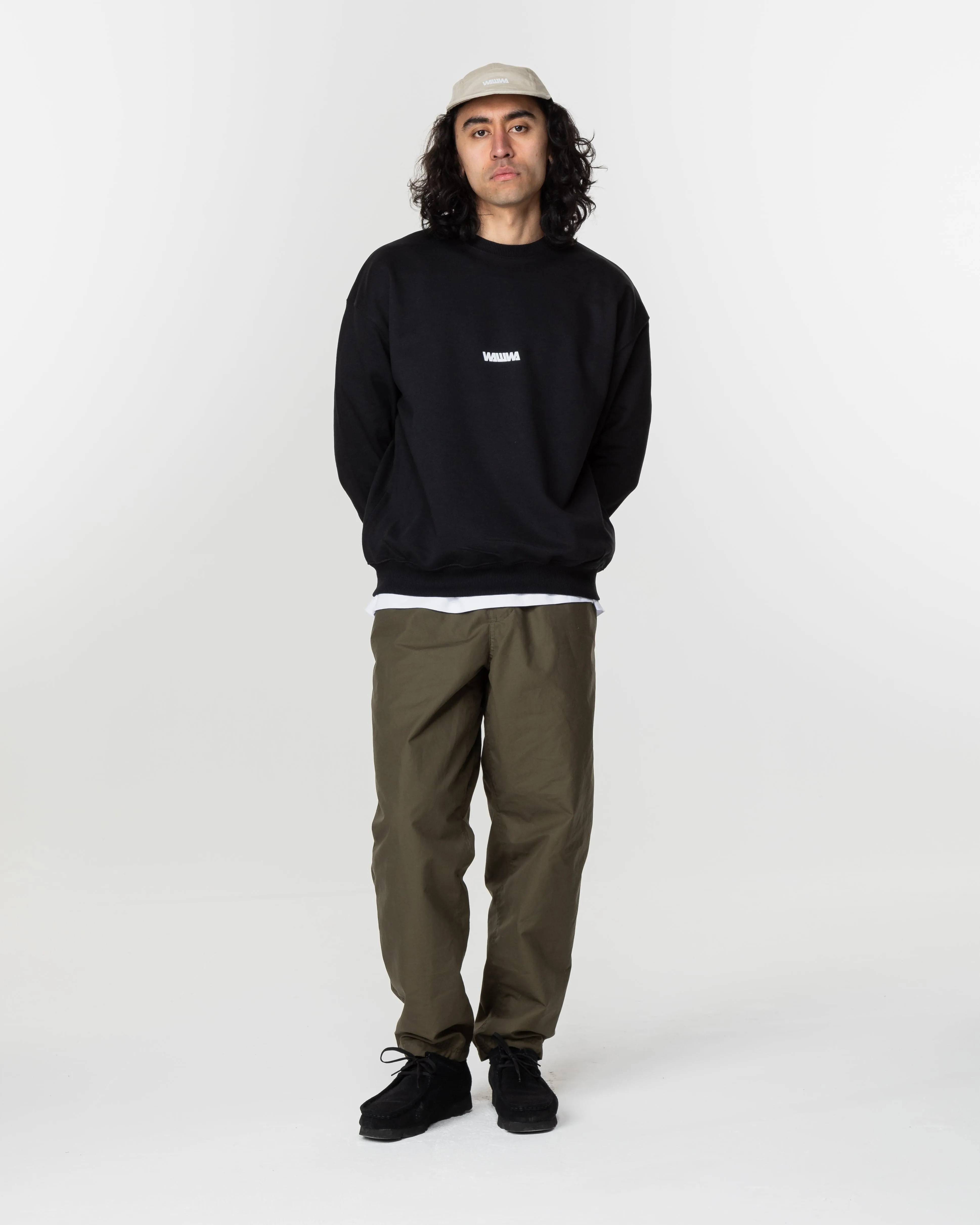 Basic Logo Sweatshirt - Black