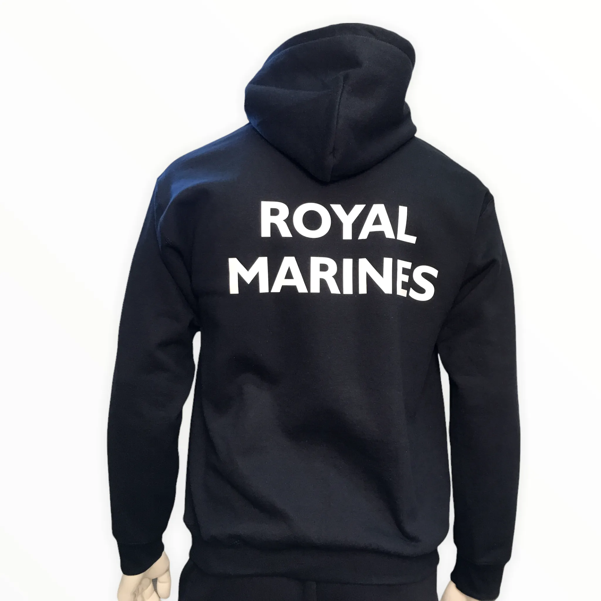 Basic Royal Marines Hoodie - Black