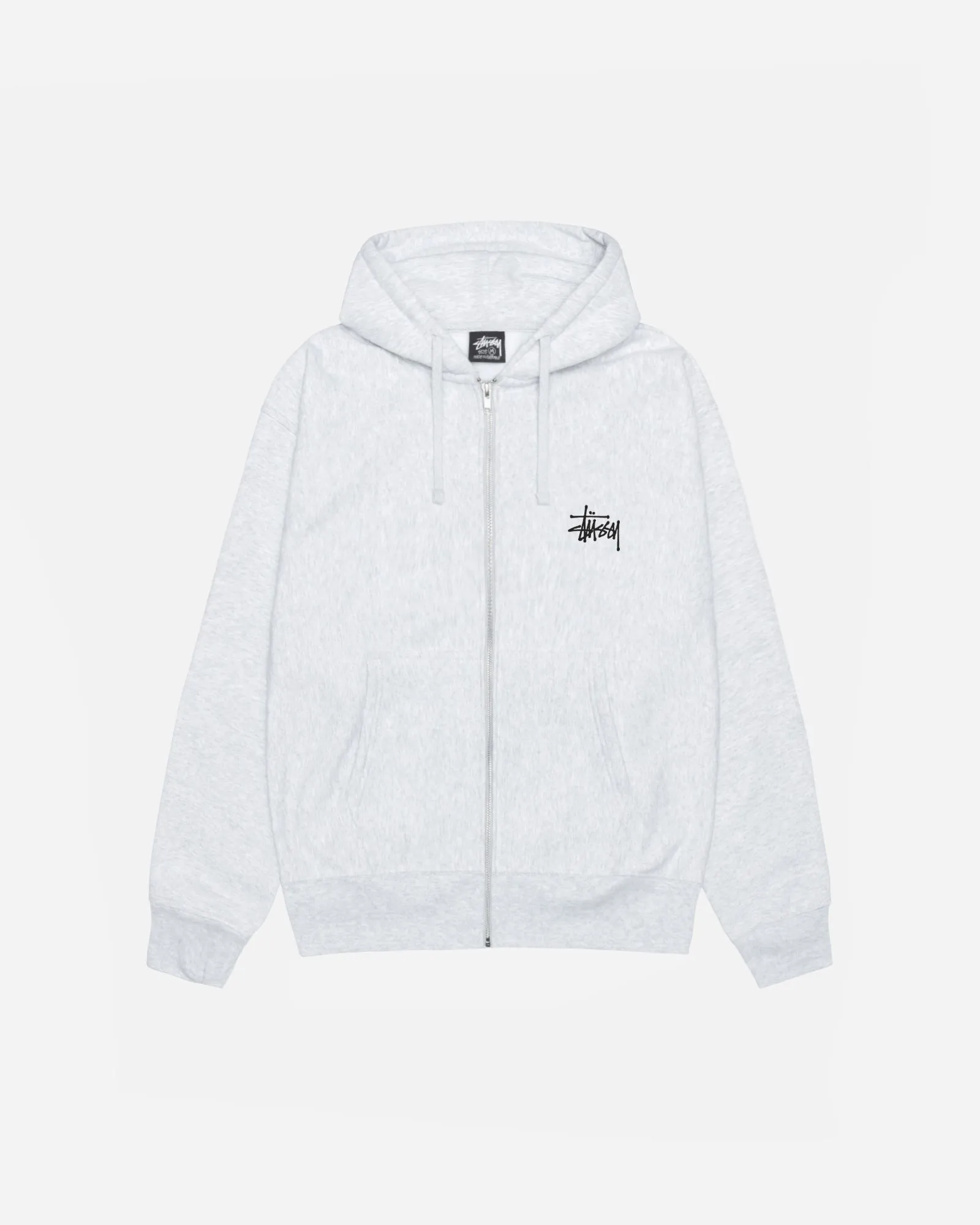 BASIC STUSSY ZIP HOOD