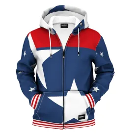 Big Stars Zip Up Hoodie