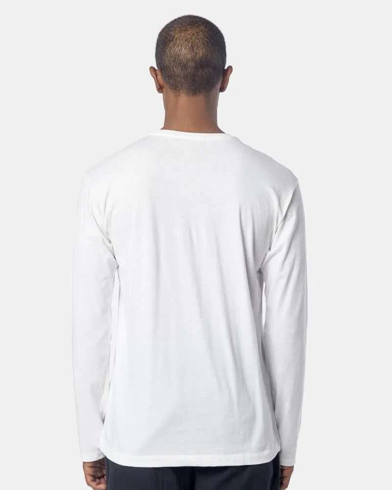 Bio Long Sleeve Basic Shirt in White