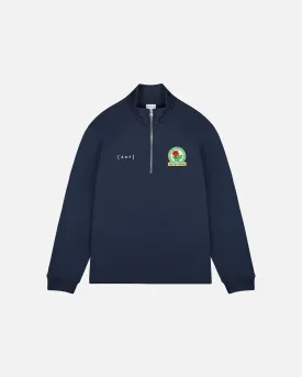 Blackburn Navy Quarter Zip Sweat