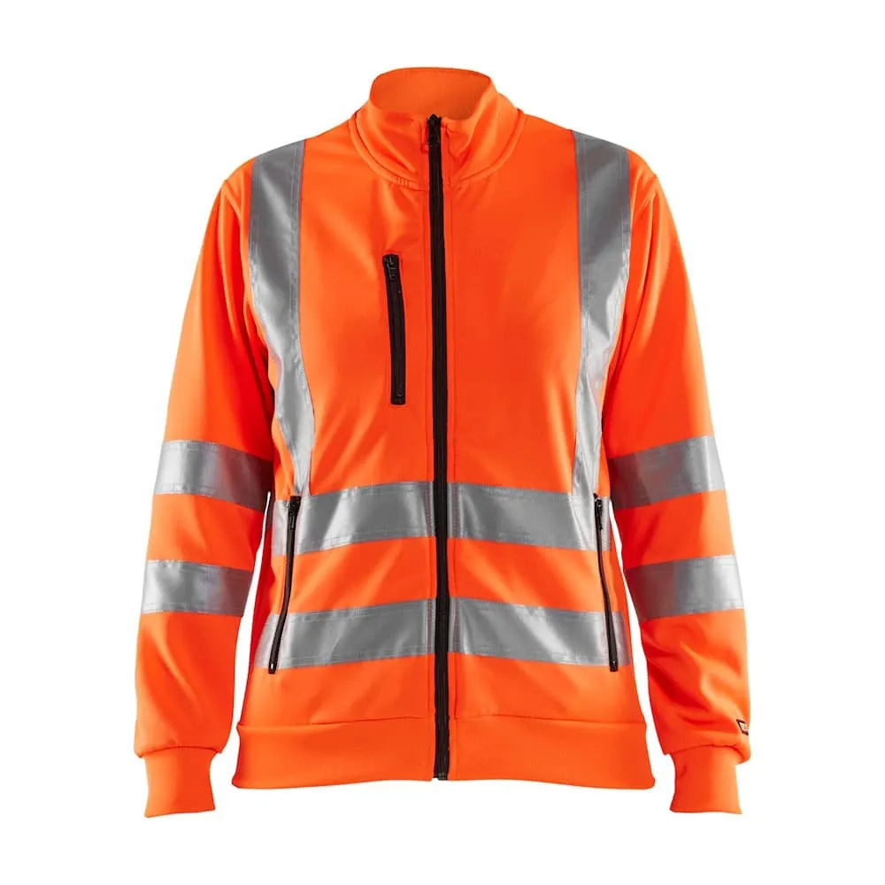 Blaklader 3308 Women's Hi-Vis Full Zip Sweatshirt