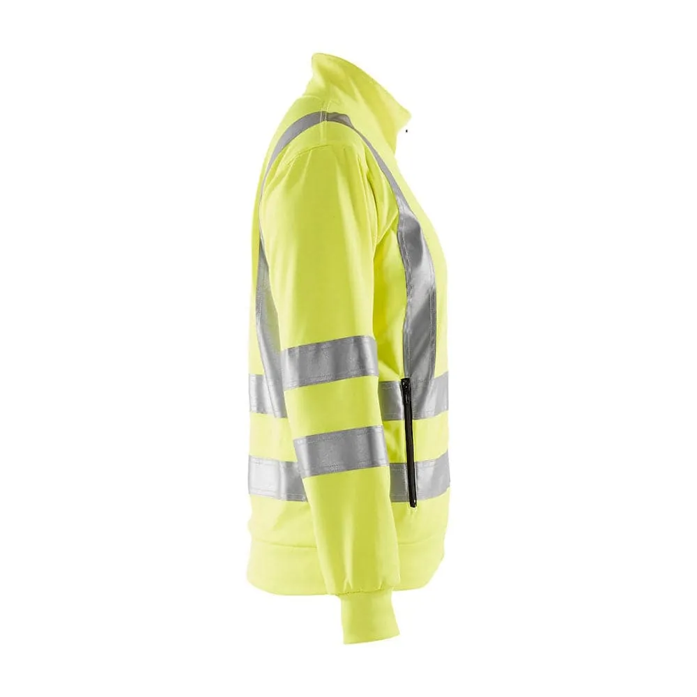 Blaklader 3308 Women's Hi-Vis Full Zip Sweatshirt