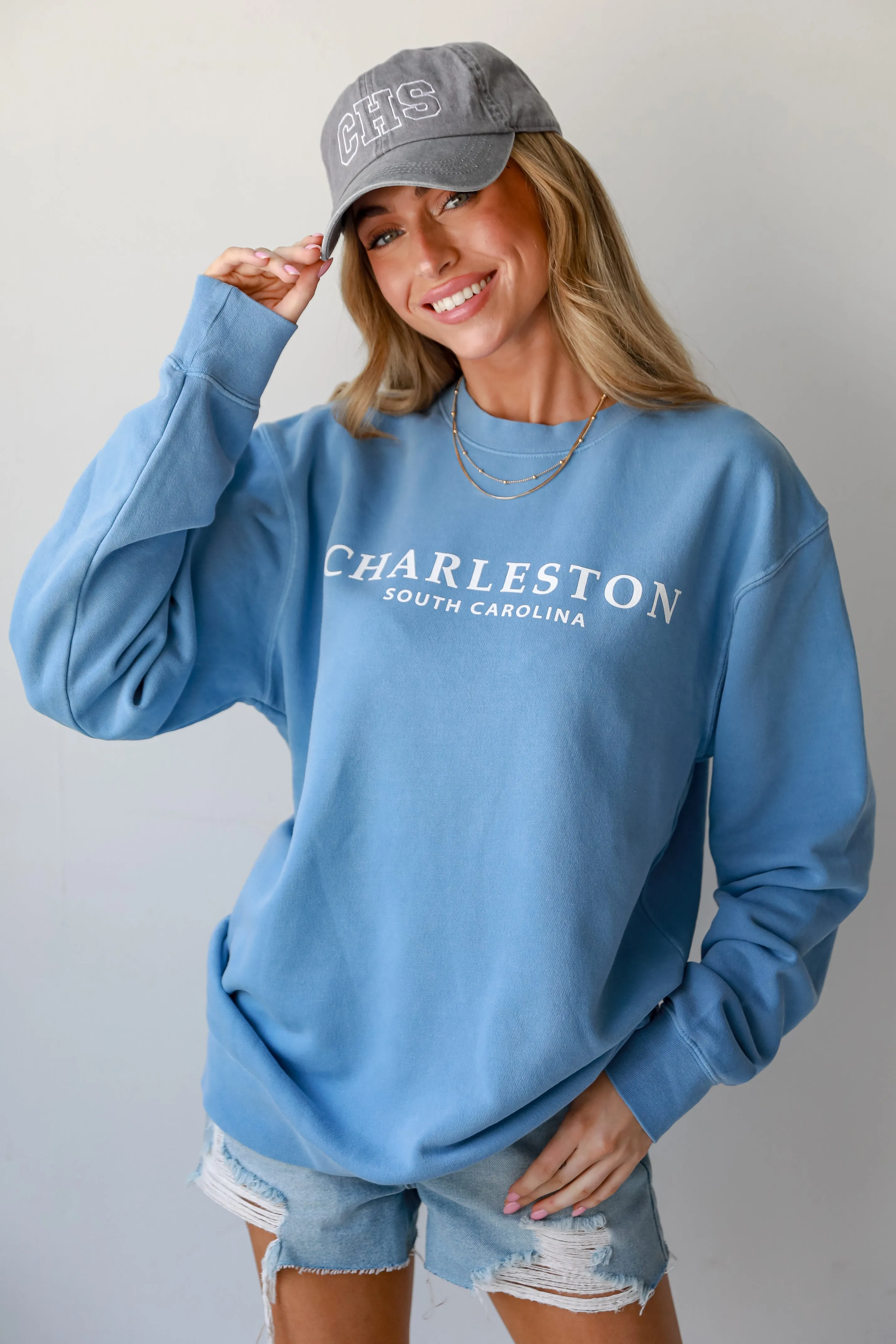 Blue Charleston South Carolina Sweatshirt