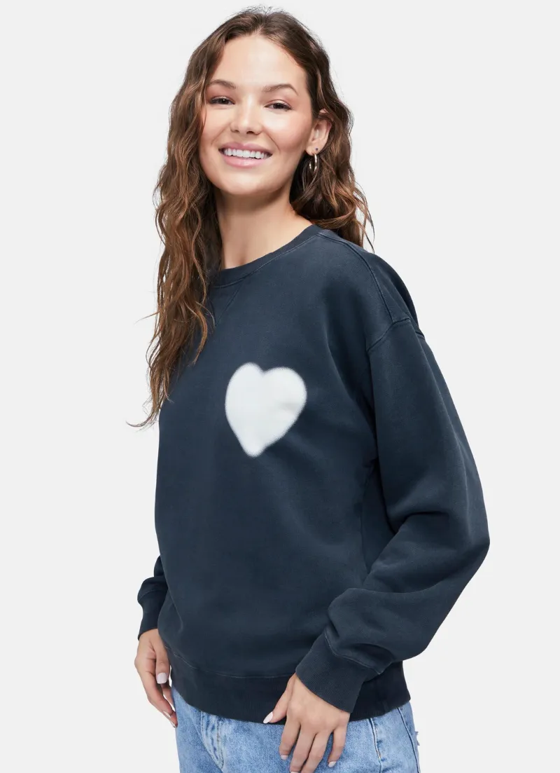 Blurred Heart Cody Top