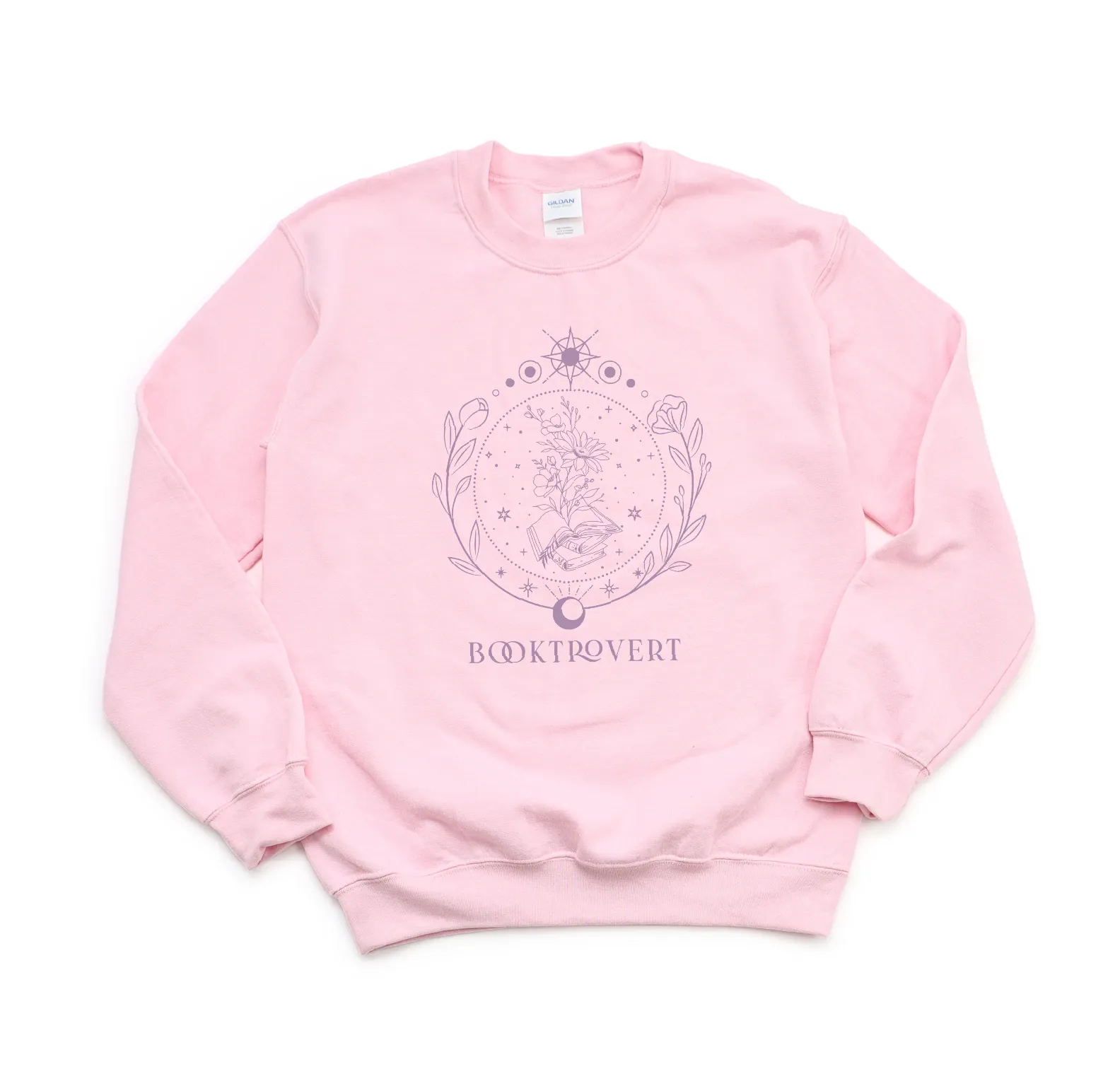 Booktrovert Pink or Blue Sweatshirt