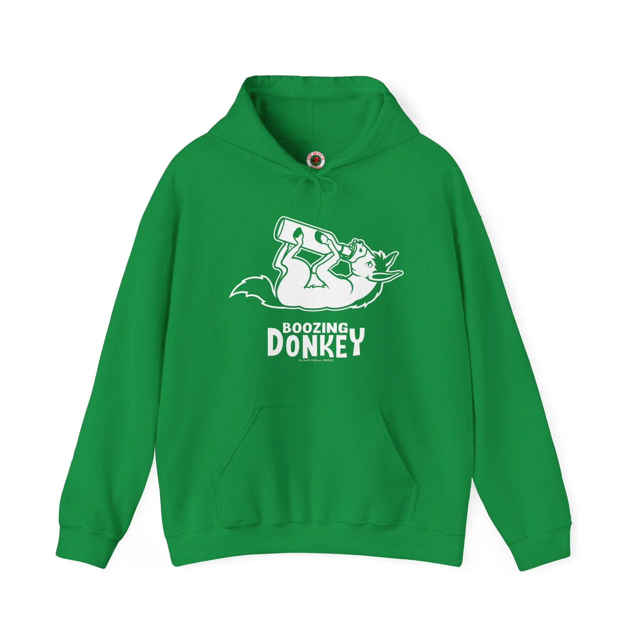 Boozing Donkey Hooded Sweatshirt