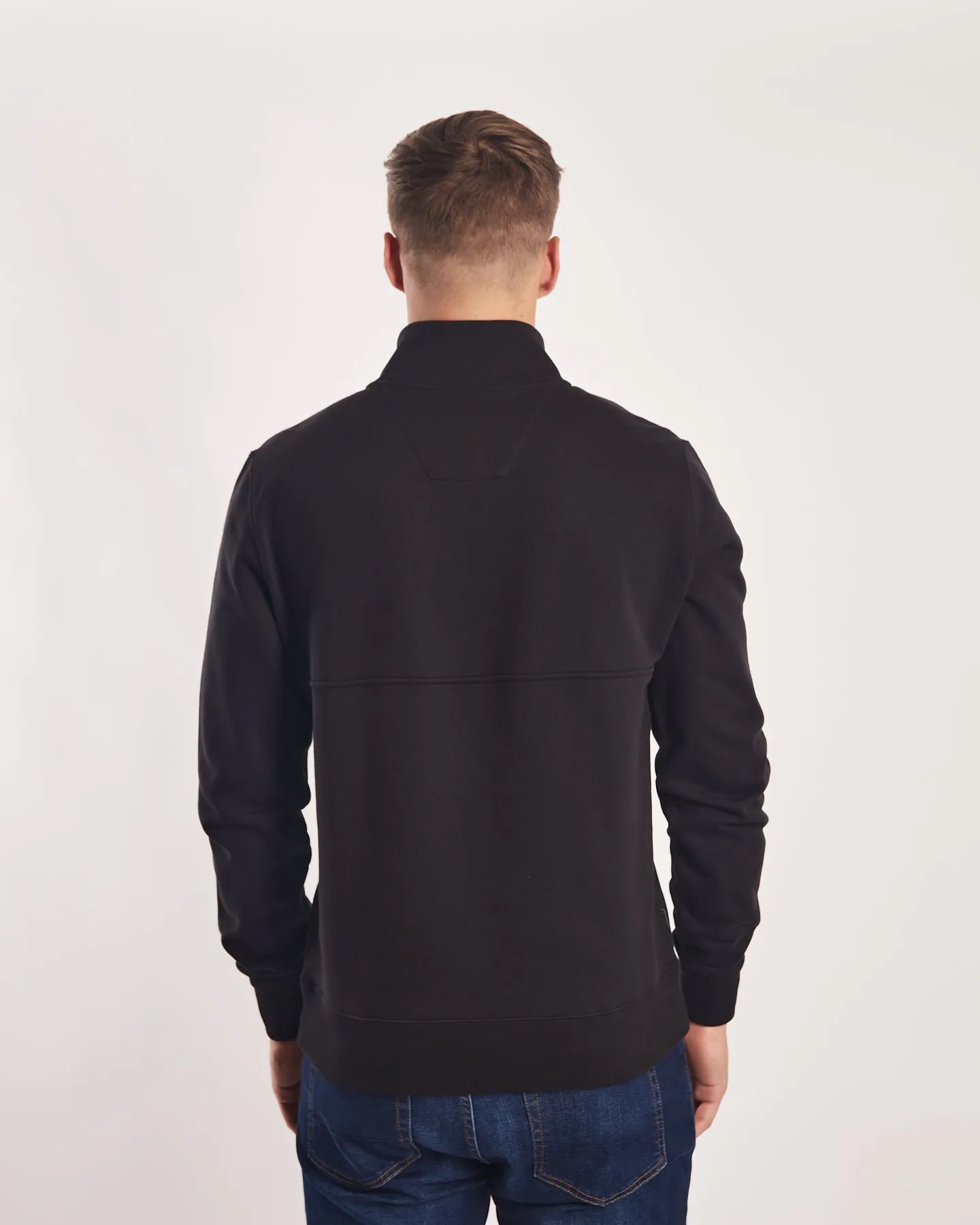 Boulder Half Zip Black Dust