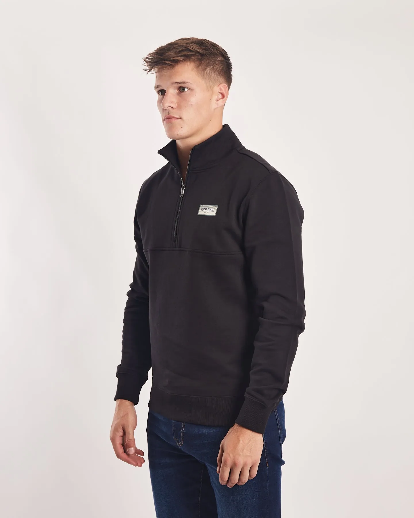 Boulder Half Zip Black Dust