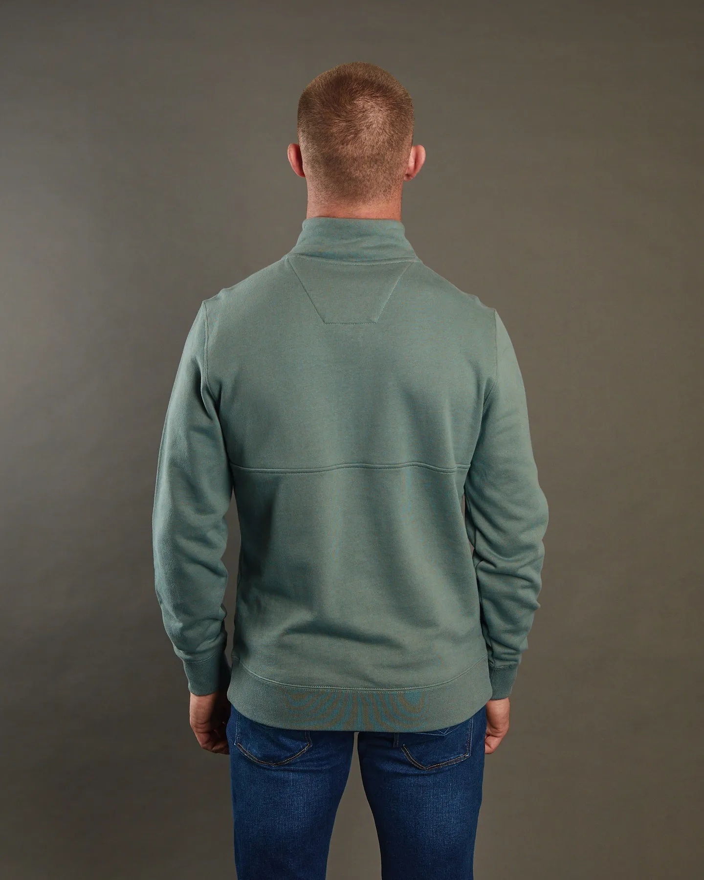 Boulder Half Zip Green Meadow