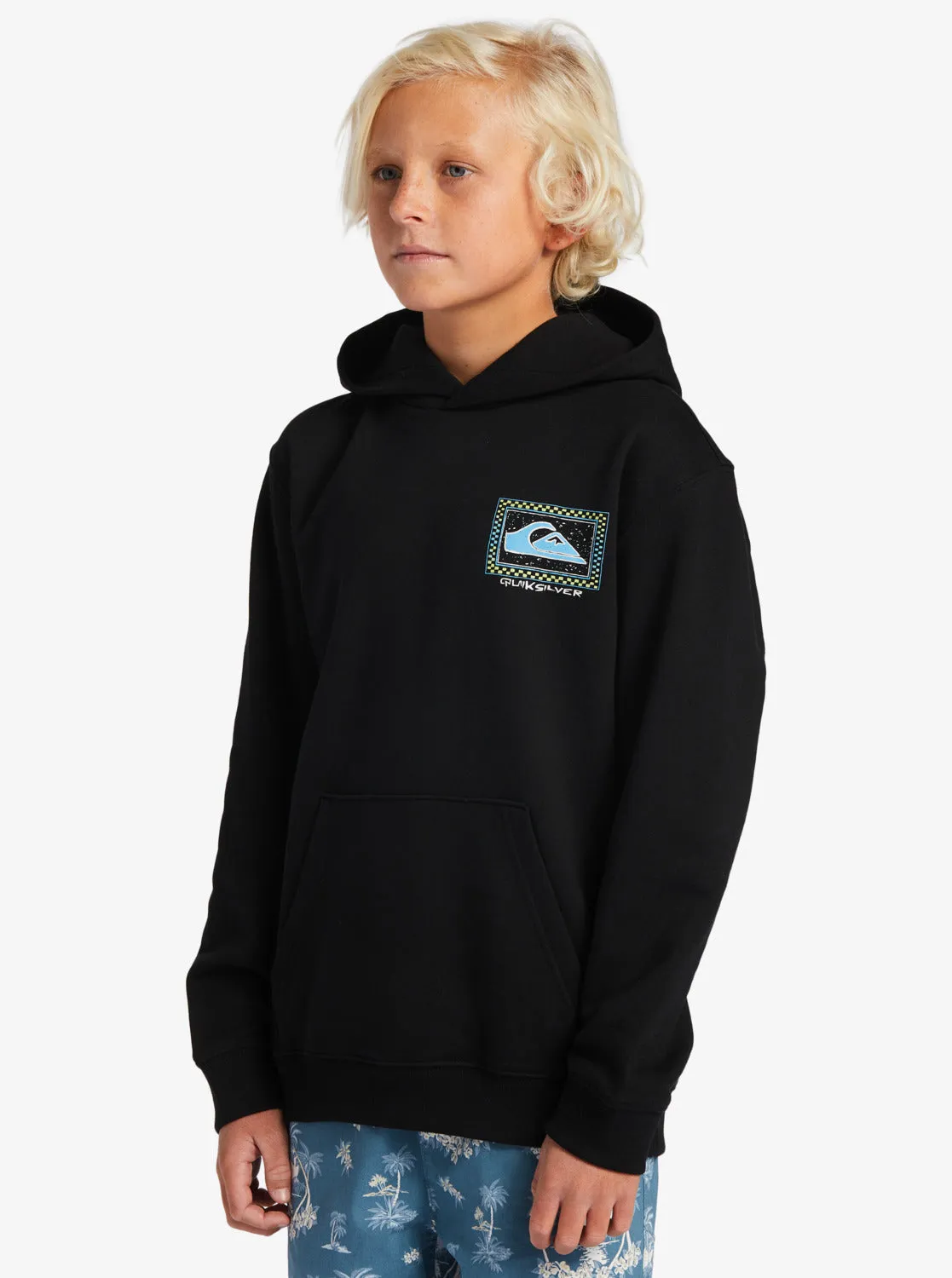 Boys 8-16 Perfect Peaking Stingrayhoody Pullover Sweatshirt - Black