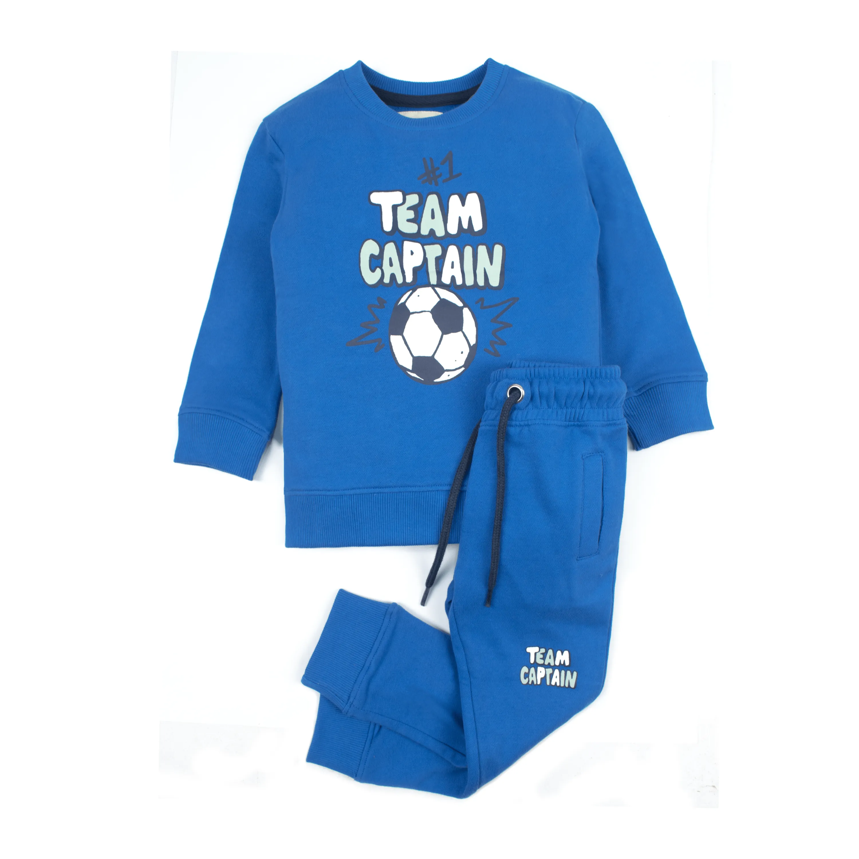 BOY'S FLEECE TEAM CAPTAIN TRACKSUIT