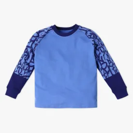 Boy's Regular Fit Printed Sweat Tees