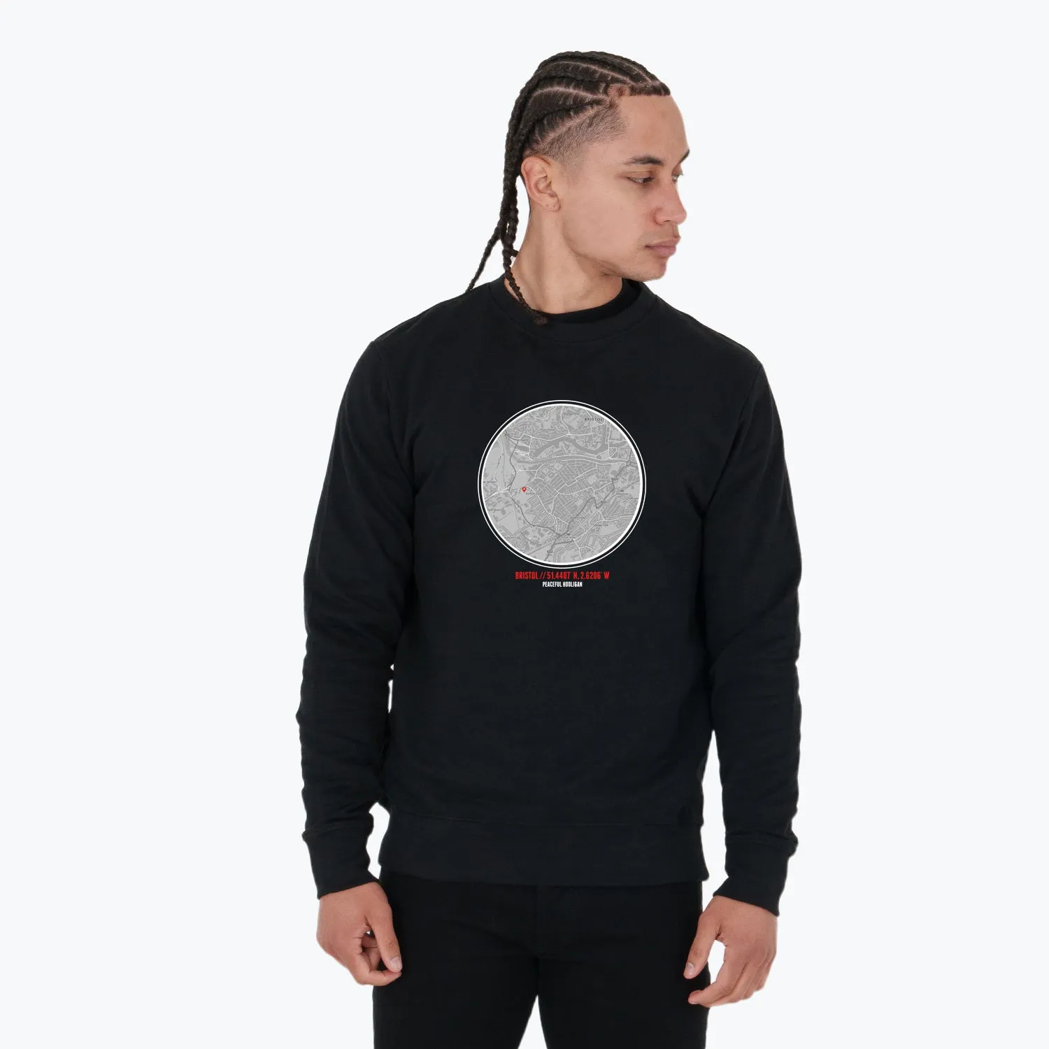 Bristol City Location Sweatshirt Black