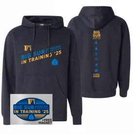 BSIM Unisex Fleece Hoody -Navy Heather- 2025 In Training