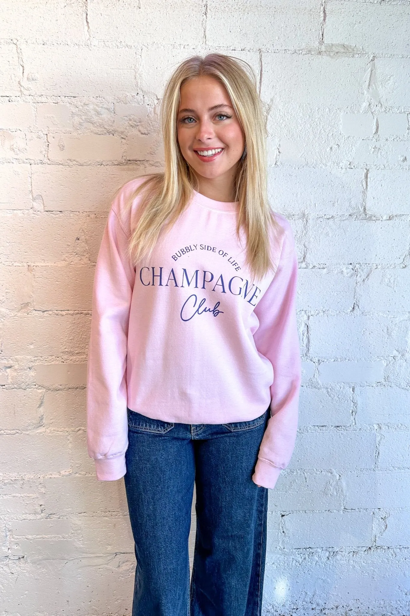 Bubbly Side of Life Sweatshirt