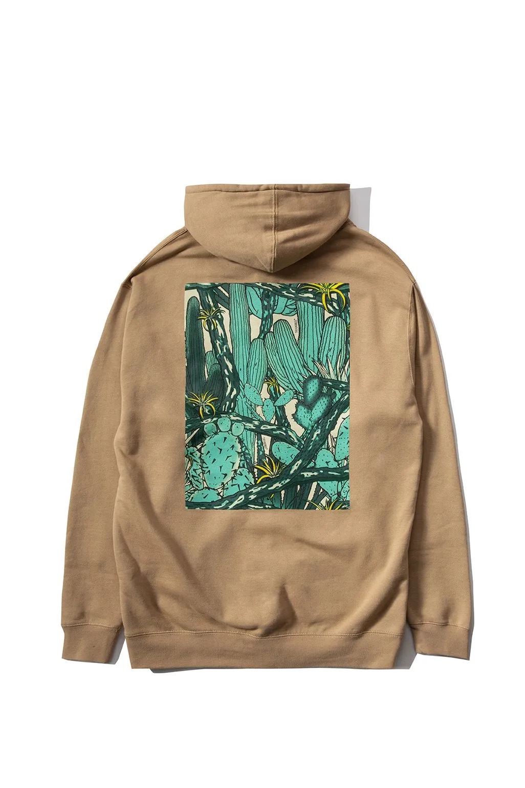 Cactus Slant Zip-Up Hoodie