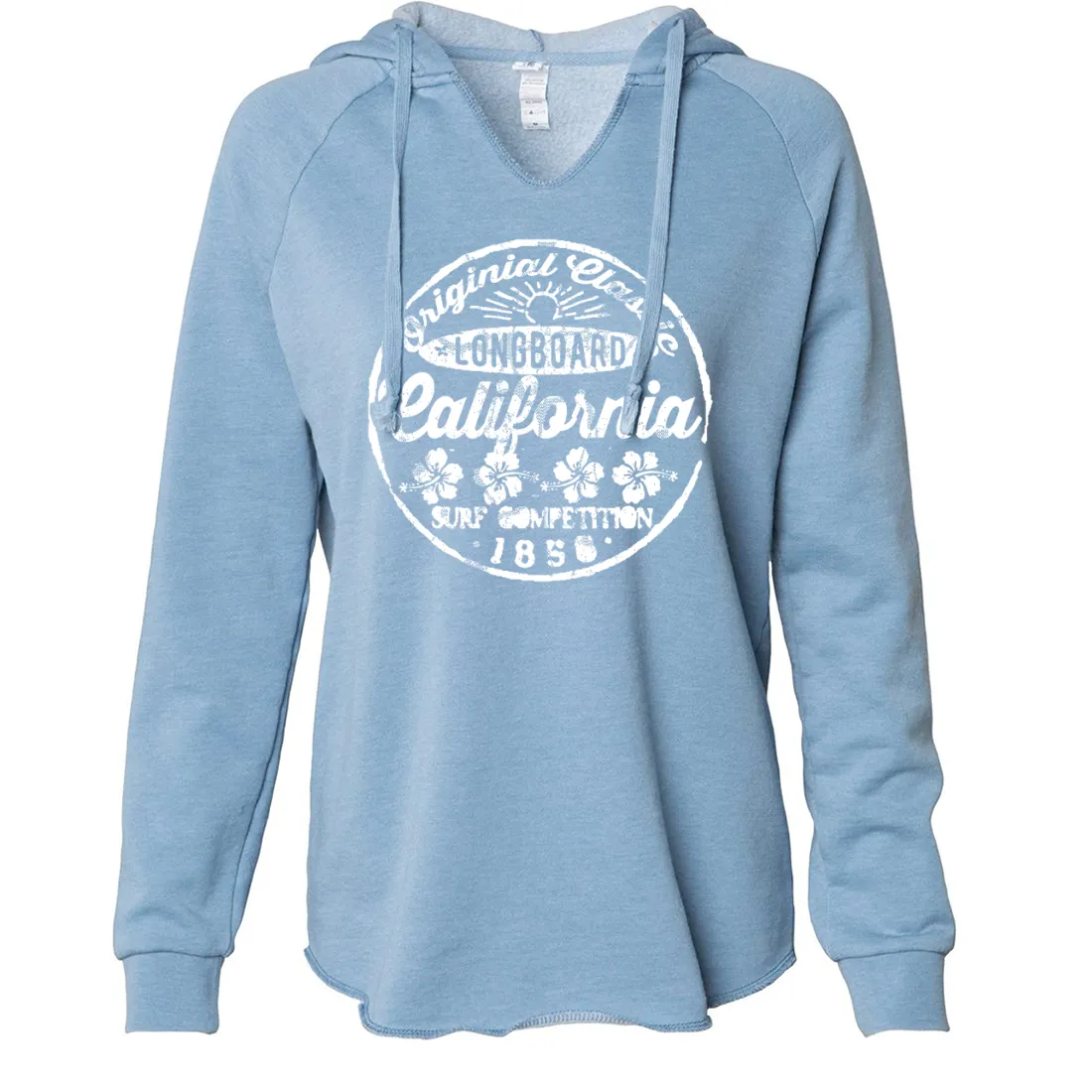 California Classic Surf Competition Women's Soft Hooded Pullover