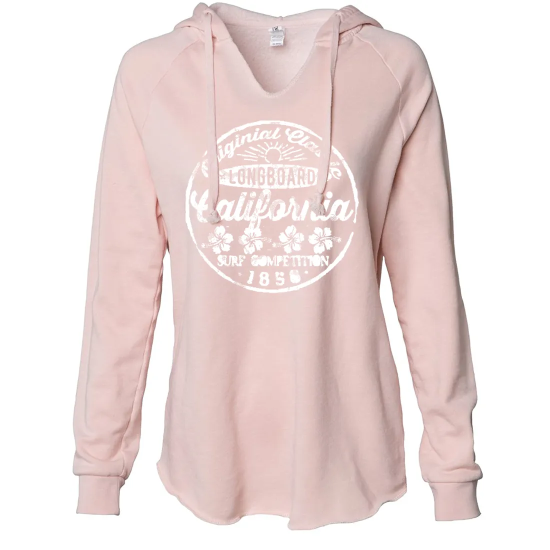 California Classic Surf Competition Women's Soft Hooded Pullover